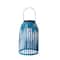 Glitzhome® 10" Woven Solar Powered Outdoor Hanging Lantern